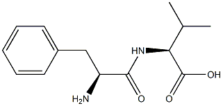 phenylalanyl-valine,,结构式