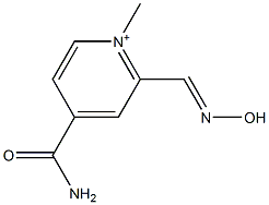 2-hydroxyiminomethyl-4-carbamoyl-1-methylpyridinium