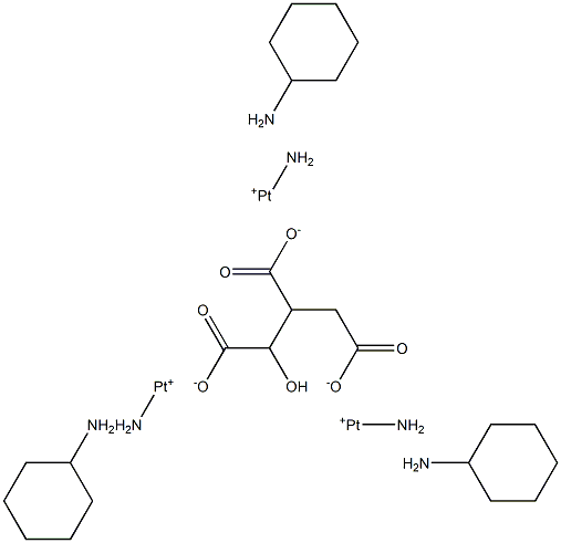 1,2-diaminocyclohexaneplatinum II isocitrate 结构式