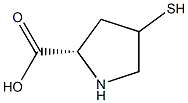 4-mercaptoproline,,结构式