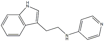 N-(pyridin-4-yl)-2-(indol-3-yl)ethylamine Structure