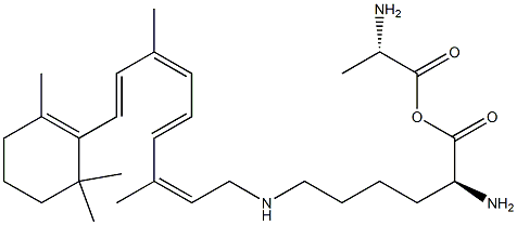 alanyl-N(epsilon)-retinyllysine|