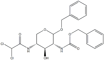 benzyl 2-benzyloxycarbonylamino-4-dichloroacetamido-2,4-dideoxyxylopyranoside