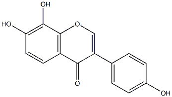 8-HYDROXYDAIDZEIN Structure