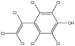 4-HYDROXY-HEPTACHLOROSTYRENE,,结构式
