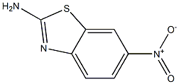 2-AMINO-6-NITROBENZTHIAZOLE Structure