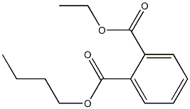 PHTHALICACIDETHYL-N-BUTYLESTER 化学構造式