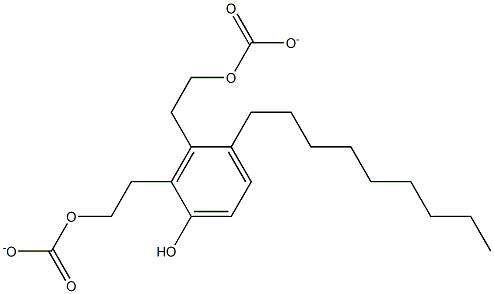 NONYLPHENOLDIETHOXYCARBOXYLATE Structure