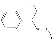 1-PHENYL-2-IODOETHANAMINEHYDROCHLORIDE 结构式