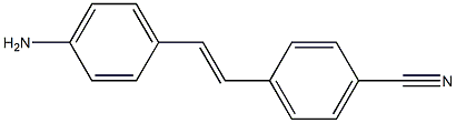 4-AMINO-4'-CYANOSTILBENE 结构式