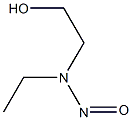 ETHANOL,2-(ETHYLNITROSAMINO)- 化学構造式