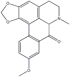  9-METHOXY-1,2-METHYLENEDIOXY-7-OXOAPORPHINE