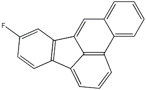 6-FLUOROBENZO(B)FLUORANTHENE Structure