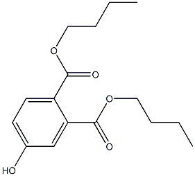 DI-N-BUTYL-4-HYDROXYPHTHALATE 化学構造式