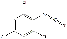 2,4,6-TRICHLOROPHENYLAZIDE,,结构式