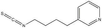 4-(3-PYRIDYL)BUTYLISOTHIOCYANATE Structure