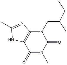  1,8-DIMETHYL-3-(2-METHYLBUTYL)XANTHINE