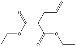 ALLYLMALONICACIDDIETHYLETHER Structure