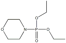 PHOSPHONICACID,MORPHOLINO-,DIETHYLESTER Struktur