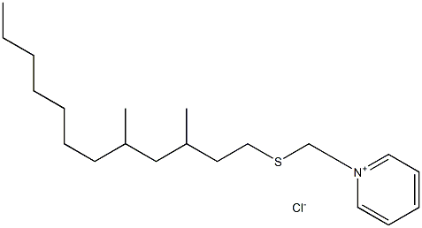  3,5-DIMETHYLDODECYLTHIOMETHYLPYRIDINIUMCHLORIDE