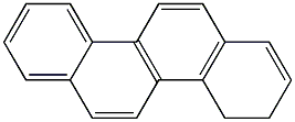 3,4-DIHYDROCHRYSENE Structure