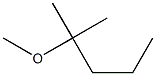 2-METHYL-2-METHOXYPENTANE 化学構造式