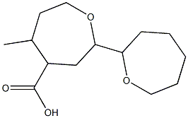 4-METHYL-7-OXABICYCLOHEPTANE-3-CARBOXYLICACID,,结构式