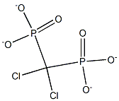 (DICHLOROMETHYLENE)DIPHOSPHONATE Structure