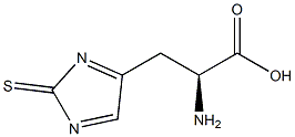 2-THIOHISTIDINE 结构式