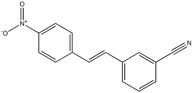3-CYANO-4'-NITROSTILBENE Struktur