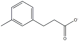 META-METHYLBENZYLACETATE Struktur