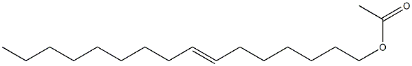 7-HEXDECEN-1-OL-ACETATE,,结构式