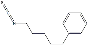 PHENYLPENTYLISOTHIOCYANATE Structure