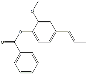 ISOEUGENOLBENZOATE Structure