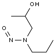 N-NITROSO-2-HYDROXY-PROPYLPROPYLAMINE 化学構造式