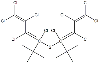 TERT-BUTYL1,2,3,4,4-PENTACHLOROBUTADIENYLSULPHIDE|