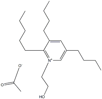  1-(2-HYDROXYETHYL)-3,5-DIBUTYL-2-PENTYLPYRIDINIUMACETATE