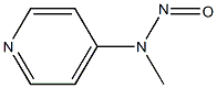 PYRIDINE,4-NITROSOMETHYLAMINO-,,结构式