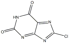 CHLOROXANTHINE 化学構造式