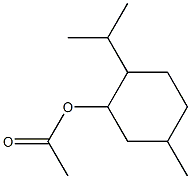 ACETICACID,PARA-MENTH-3-YLESTER,DL-,,结构式