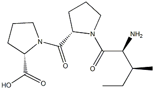 L-ISOLEUCYL-PROLYL-L-PROLINE 结构式