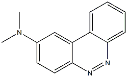 2-DIMETHYLAMINOBENZO[C]CINNOLINE 化学構造式