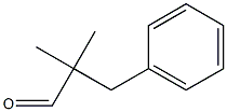 3-PHENYL-2,2-DIMETHYLPROPYLALDEHYDE Struktur