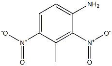 1-AMINO-2,4-DINITRO-3-METHYLBENZENE Structure