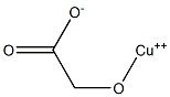 CUPRICOXYACETATE 结构式