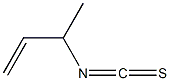 1-METHYLALLYLISOTHIOCYANATE 化学構造式