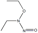 HYDROXYLAMINE,O,N-DIETHYL-N-NITROSO- Structure