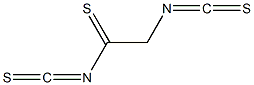ETHYLENEBIS(ISOTHIOCYANATE)SULPHIDE Struktur