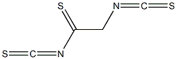 ETHYLENEBIS(ISOTHIOCYANATE)SULPHIDE Structure