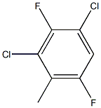 DIFLUOROCHLORO-CHLOROTOLUENE 结构式